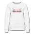 Golden Retriever Momma-Floral Women’s Premium Sweatshirt - white